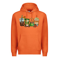 Carrot lawyer coffee cups Premium Hoodie - AdoDesignShop