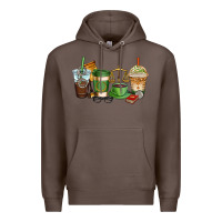 Coffee lawyer coffee cups Premium Hoodie - AdoDesignShop