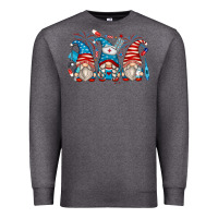 Charcoal Heather american nurse gnomes Premium Sweatshirt - Zillion Design Studio