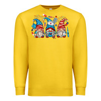 Lemon american nurse gnomes Premium Sweatshirt - Zillion Design Studio