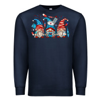 Navy american nurse gnomes Premium Sweatshirt - Zillion Design Studio