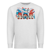 Oatmeal Heather american nurse gnomes Premium Sweatshirt - Zillion Design Studio