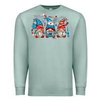 Seafoam american nurse gnomes Premium Sweatshirt - Zillion Design Studio