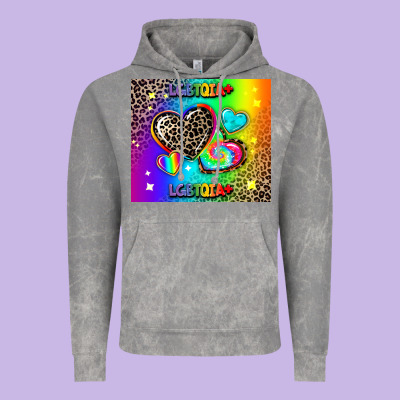 Lgbtq Pride Vintage Hoodie Designed By Adodesignshop
