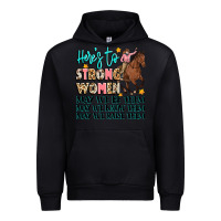Black heres to strong women Urban Hoodie - Artiststas