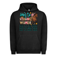 Pigment Black heres to strong women Urban Hoodie - Artiststas