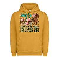 Pigment Peanut Butter heres to strong women Urban Hoodie - Artiststas