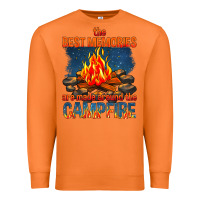 Carrot the best memories are made around the campfire Premium Sweatshirt - texasbilliewilder