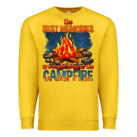 Lemon the best memories are made around the campfire Premium Sweatshirt - texasbilliewilder