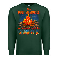 Sports Green the best memories are made around the campfire Premium Sweatshirt - texasbilliewilder