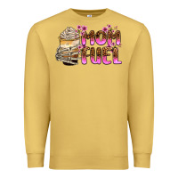 Antique Gold mom fuel Premium Sweatshirt - Zillion Design Studio