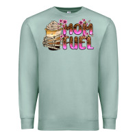 Seafoam mom fuel Premium Sweatshirt - Zillion Design Studio
