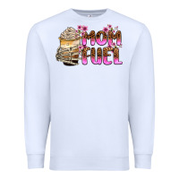 White mom fuel Premium Sweatshirt - Zillion Design Studio