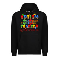 Black autism is not a tragedy ignorance is Premium Hoodie - JahusDesignShop