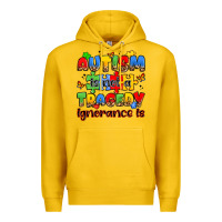 Lemon autism is not a tragedy ignorance is Premium Hoodie - JahusDesignShop