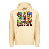 Pina Colada autism is not a tragedy ignorance is Premium Hoodie - JahusDesignShop