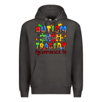 Smoke autism is not a tragedy ignorance is Premium Hoodie - JahusDesignShop