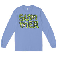 Colony Blue summer kiwi Long Sleeve Tee - BarkalooDesign