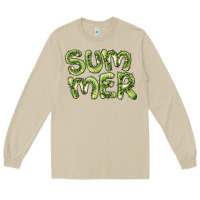 Mushroom summer kiwi Long Sleeve Tee - BarkalooDesign