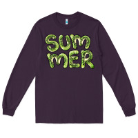 Plum summer kiwi Long Sleeve Tee - BarkalooDesign