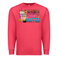 Cardinal mama needs coffee Premium Sweatshirt - Zillion Design Studio