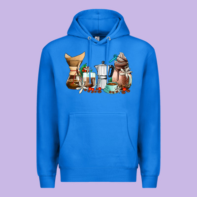 Coffee Tools Coffee Cups Premium Hoodie Designed By Adodesignshop