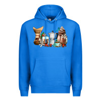 True Royal coffee tools coffee cups Premium Hoodie - AdoDesignShop