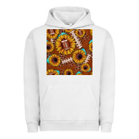 Pigment Lunar Rock football leopard sunflower seamless pattern Urban Hoodie - JahusDesignShop