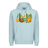 Blue Mist beer coffee cups Premium Hoodie - AdoDesignShop