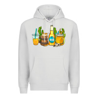Dove Grey beer coffee cups Premium Hoodie - AdoDesignShop