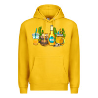 Lemon beer coffee cups Premium Hoodie - AdoDesignShop