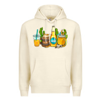 Sandshell beer coffee cups Premium Hoodie - AdoDesignShop