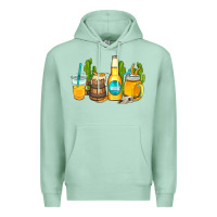 Seafoam beer coffee cups Premium Hoodie - AdoDesignShop
