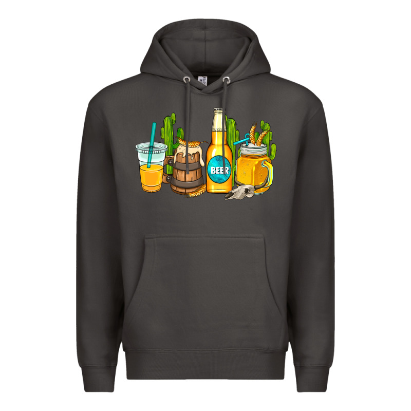 Beer Coffee Cups Premium Hoodie by AdoDesignShop | Teevron