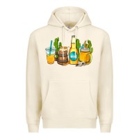 Tofu beer coffee cups Premium Hoodie - AdoDesignShop