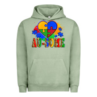 Pigment Oil Green autism au some tribe Urban Hoodie - AdoDesignShop