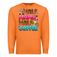 Carrot half mama half coffee Premium Sweatshirt - Zillion Design Studio