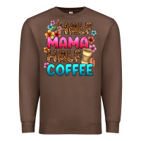 Chestnut half mama half coffee Premium Sweatshirt - Zillion Design Studio