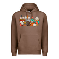 Chestnut volleyball coffee cups Premium Hoodie - AdoDesignShop