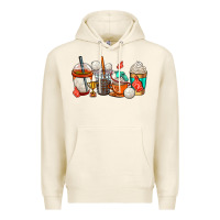 Tofu volleyball coffee cups Premium Hoodie - AdoDesignShop