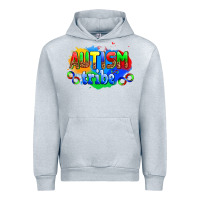 Heather Grey autısm tribe Urban Hoodie - AdoDesignShop