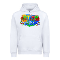 White autısm tribe Urban Hoodie - AdoDesignShop