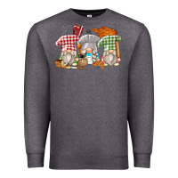 Charcoal Heather bakery gnomes Premium Sweatshirt - Zillion Design Studio