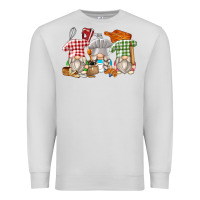 Dove Grey bakery gnomes Premium Sweatshirt - Zillion Design Studio