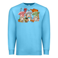 Ocean Blue bakery gnomes Premium Sweatshirt - Zillion Design Studio