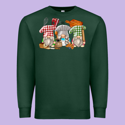 Bakery Gnomes Premium Sweatshirt Designed By Zillion Design Studio