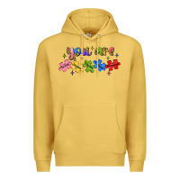 Antique Gold you are loved autism Premium Hoodie - JahusDesignShop