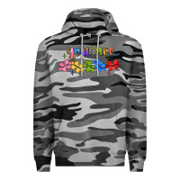 Slate Camo you are loved autism Premium Hoodie - JahusDesignShop