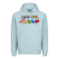 Blue Mist you are loved autism Premium Hoodie - JahusDesignShop
