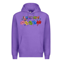 Purple you are loved autism Premium Hoodie - JahusDesignShop